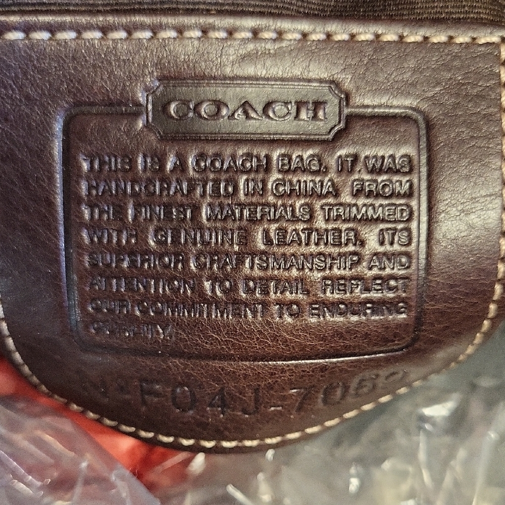 Coach Brown and Tan Women's Bag - Picture 8 of 13